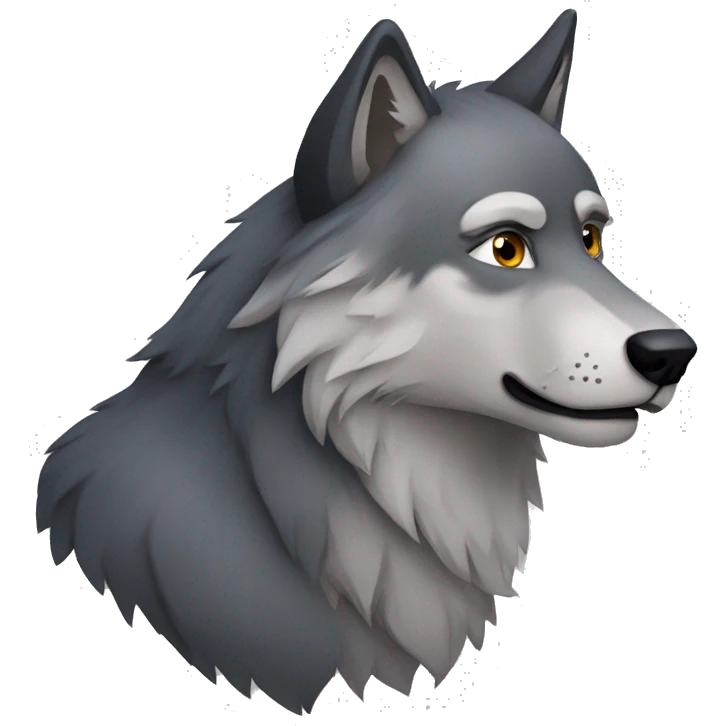 Wolf alpha  emoji