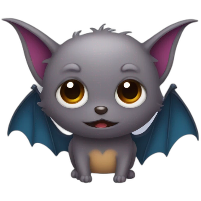 Bat Many colours emoji