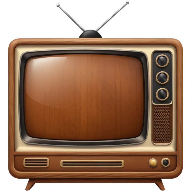 brown tv emoji