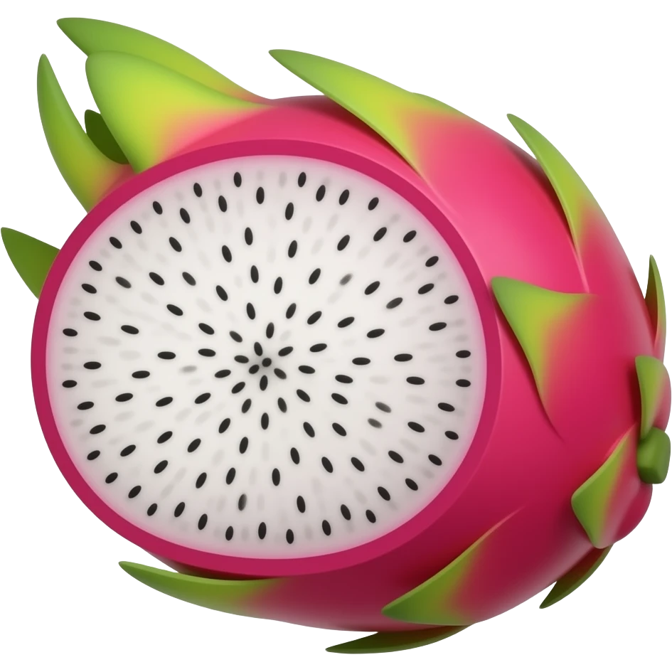 Dragon fruit emoji