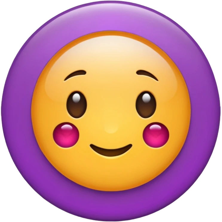 Feed icon color purple emoji