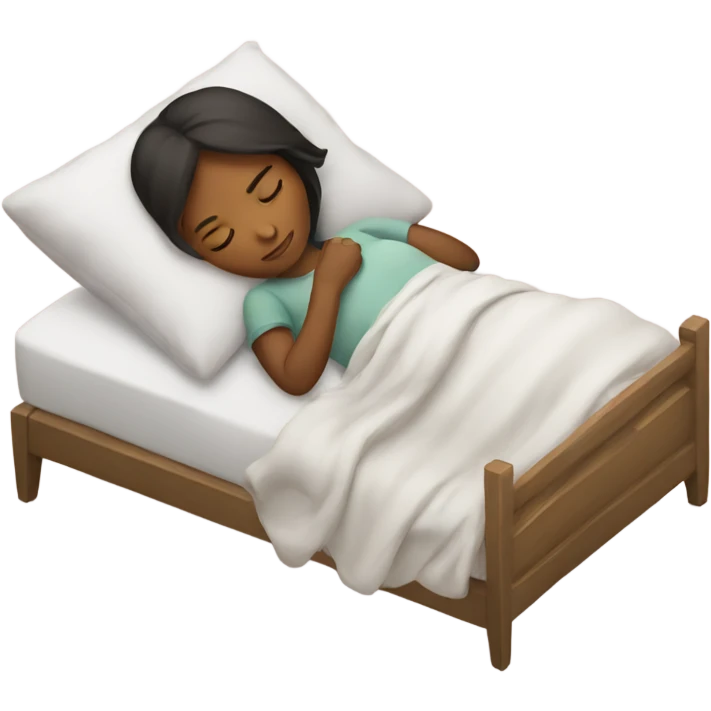 Sleeping girl emoji