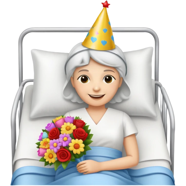 Happy wedding anniversary in the hospital  emoji