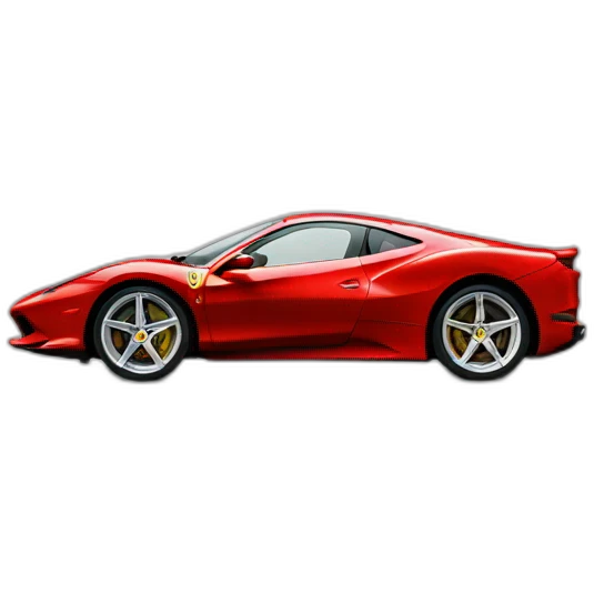 Le logo Ferrari emoji
