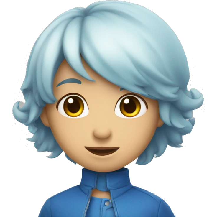 Corazón azul emoji