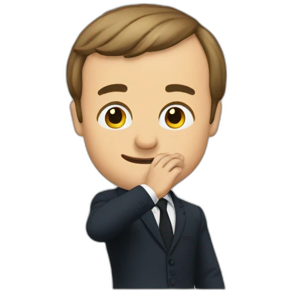 macron qui dab emoji
