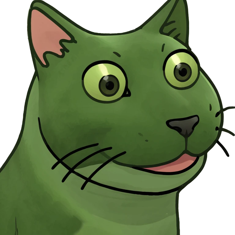 Cat freaky emoji