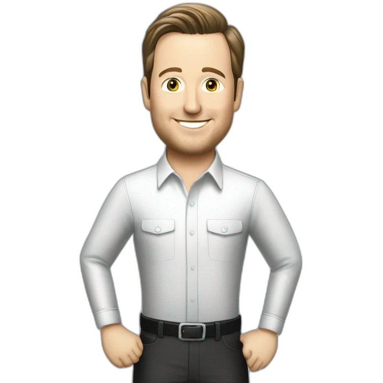 Kurt Busch with a car emoji
