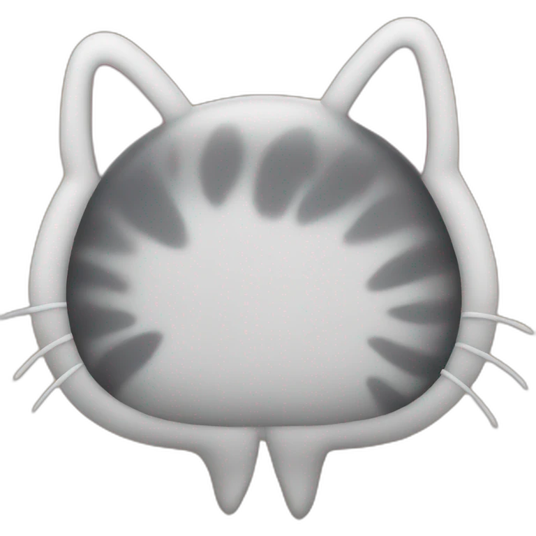 cat's butt emoji