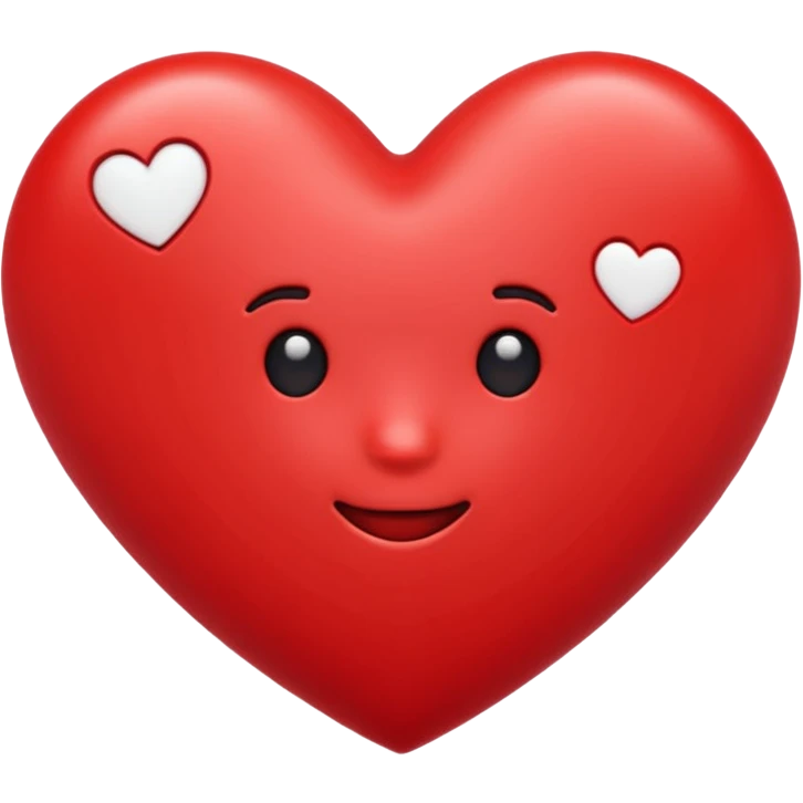 heart with PAX written in it, playful and bold, emoji style emoji