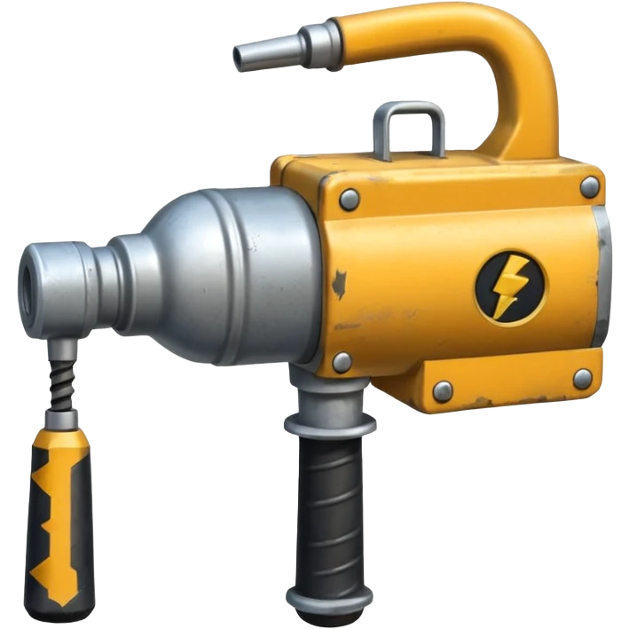 A Jackhammer emoji