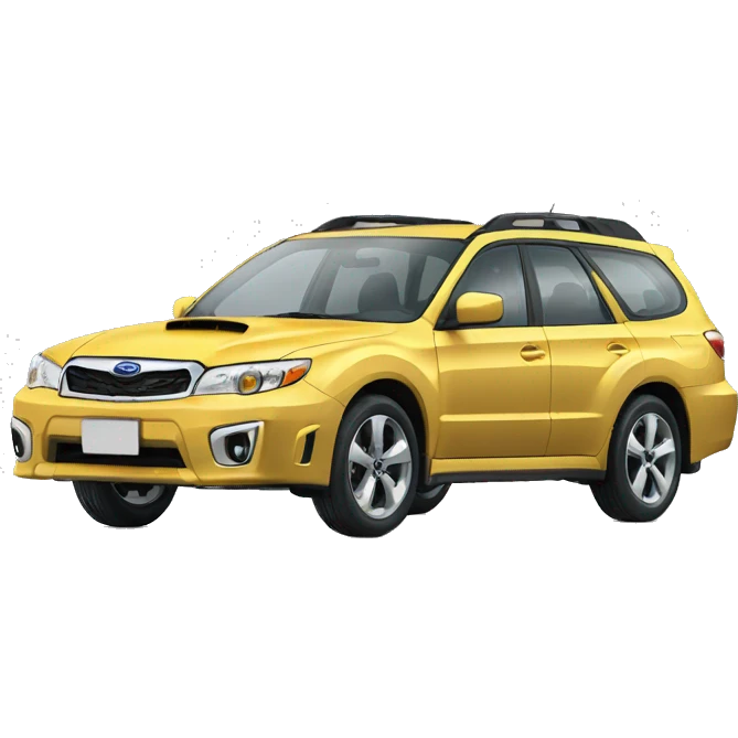 Subaru Çar  emoji