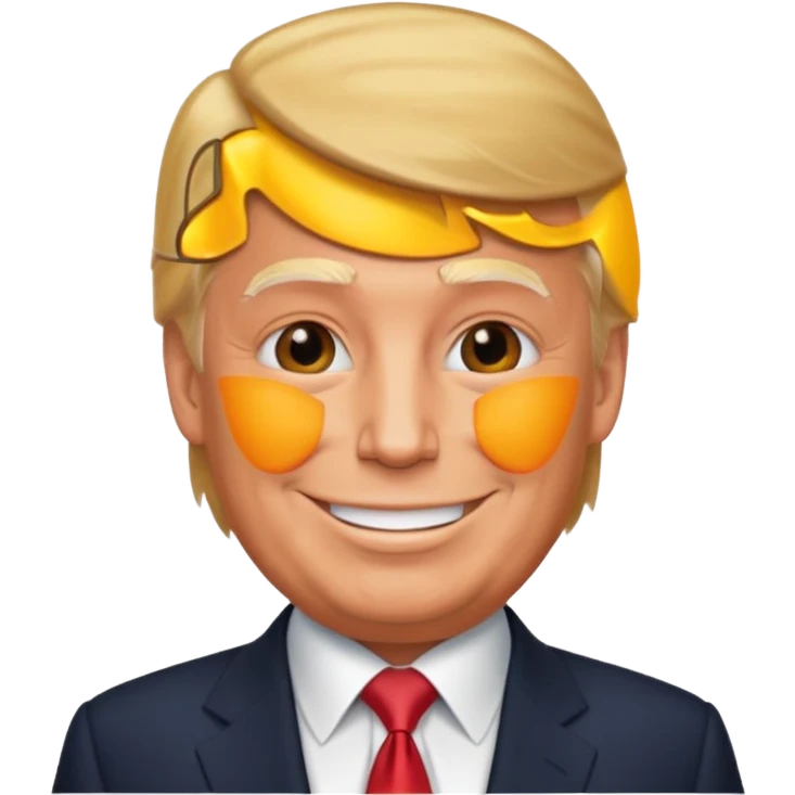 Horny Donald Trump emoji
