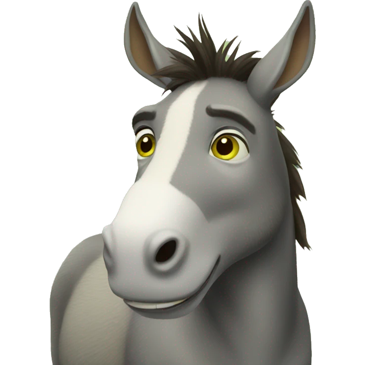 Shrek's donkey emoji