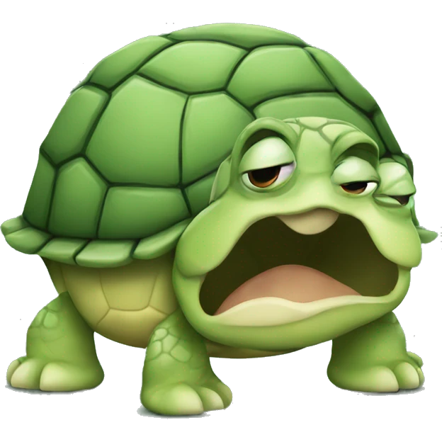 turtle crying emoji