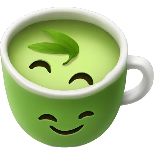 matcha tea  emoji