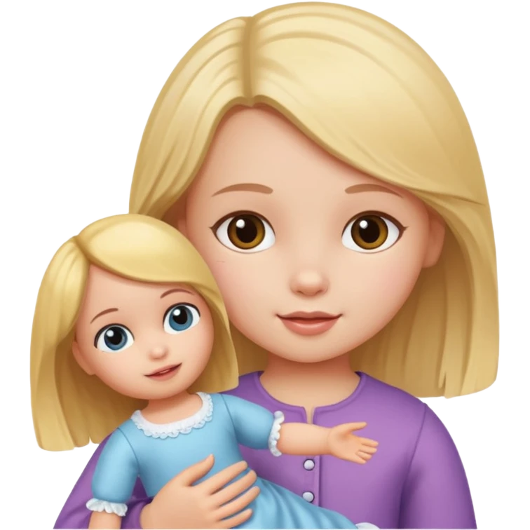 Little girl playing with herself emoji