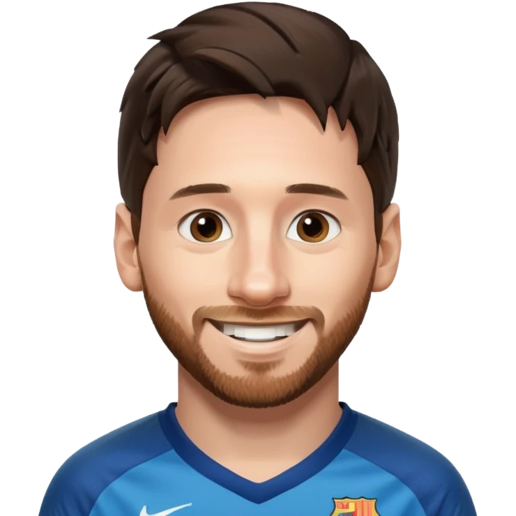 ich bin froh, ich bin Messi emoji