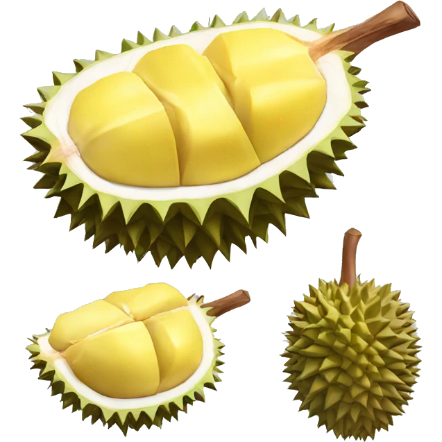 Durian fruit emoji