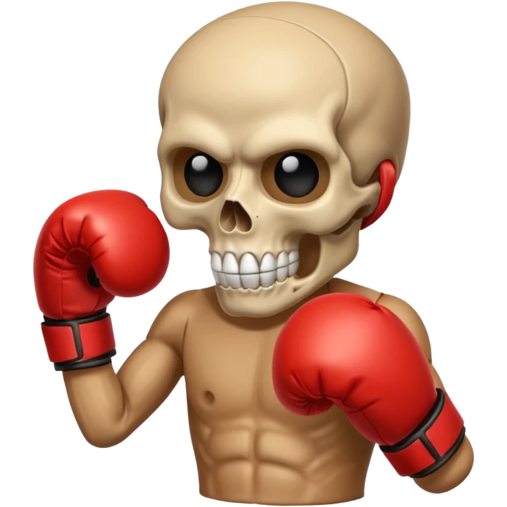 💀+🥊 emoji