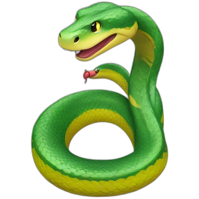 rubber-snake emoji