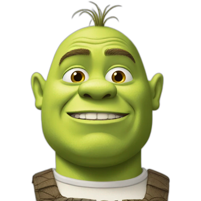 white-shrek emoji | AI Emoji Generator