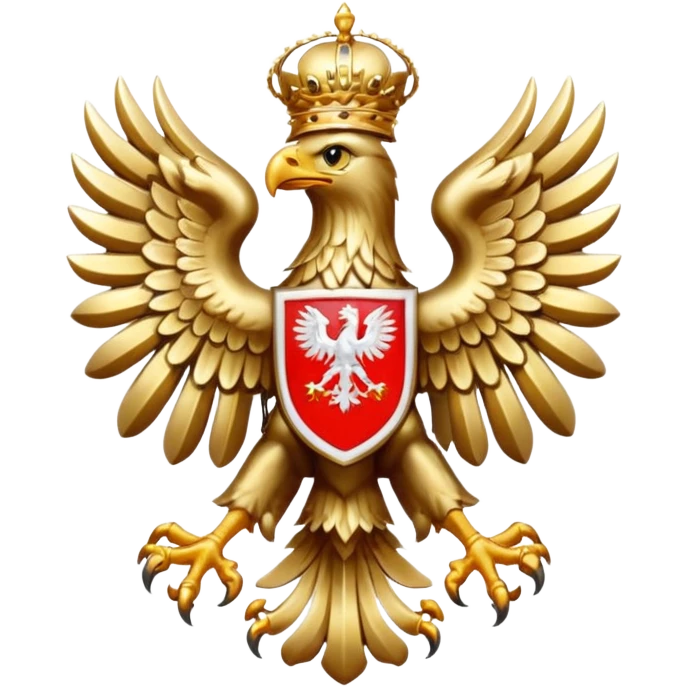 Polish eagle emblem
 emoji