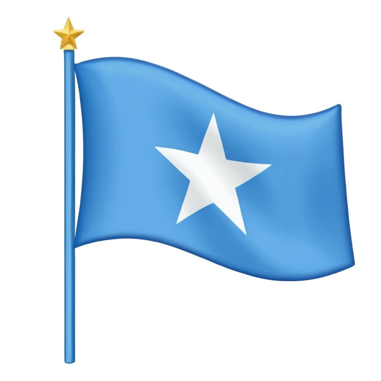 🇸🇴blue flag emoji