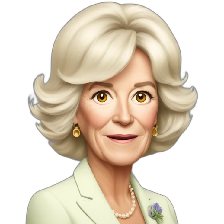 Camilla Parker Bowles emoji