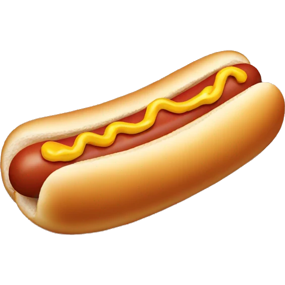 hot dog emoji