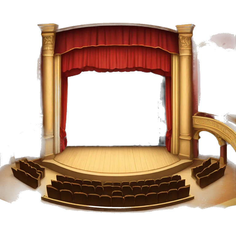 teatro tapia proscenium stage inside emoji