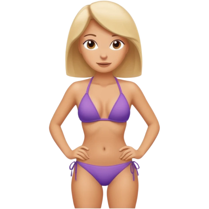 white woman ass emoji