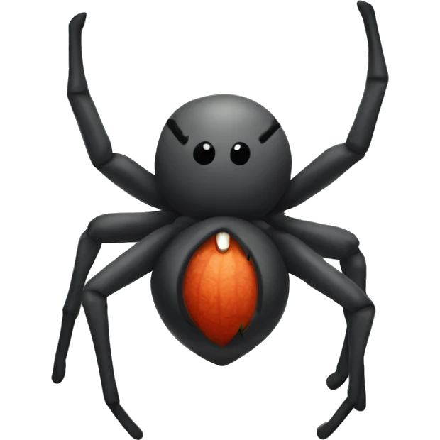 Holiday spider emoji