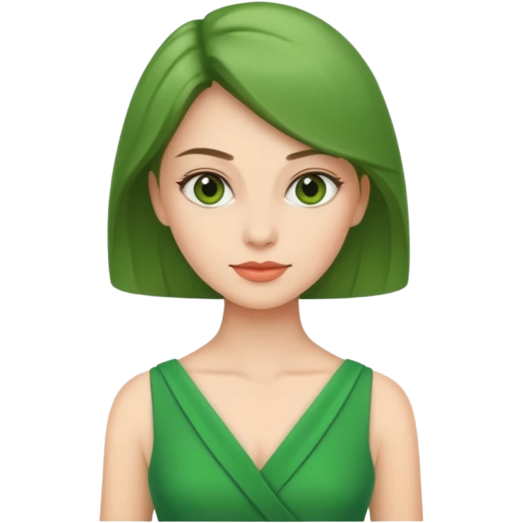 Security guard green dress emoji