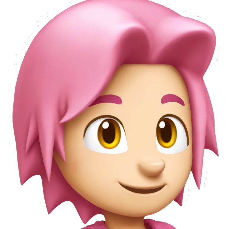 amy rose the hedgehog  emoji