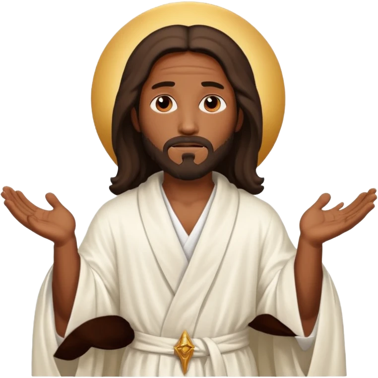 Black Jesus emoji