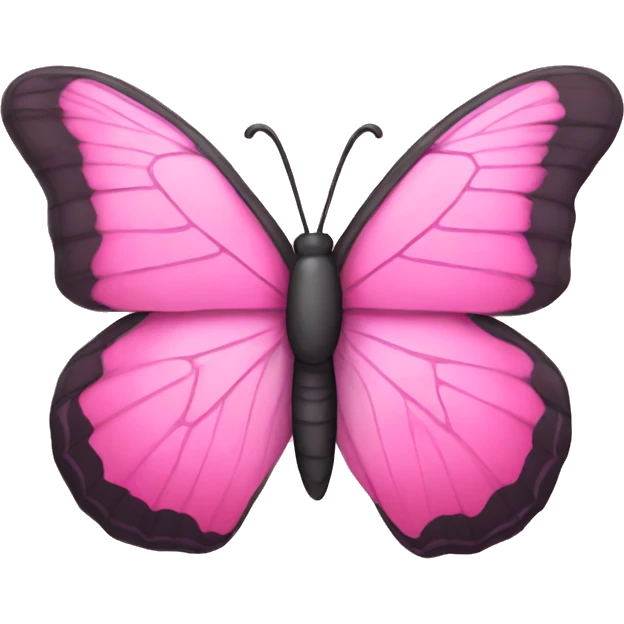pink butterfly emoji