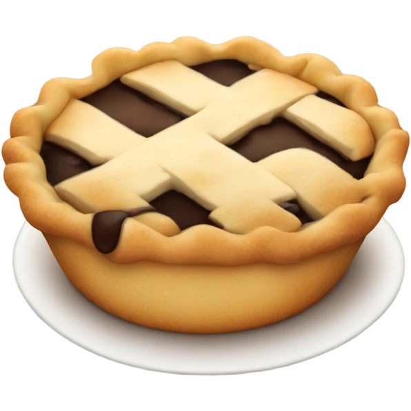 cute little pie emoji