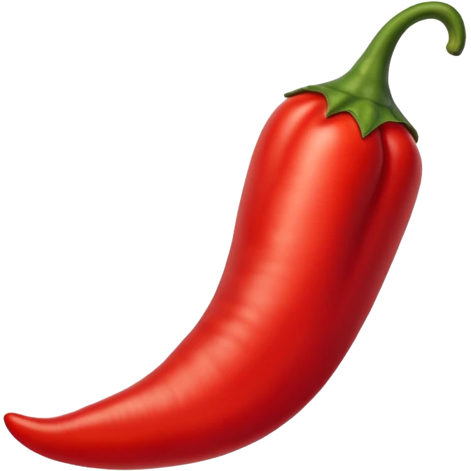 red hot chilli pepper emoji