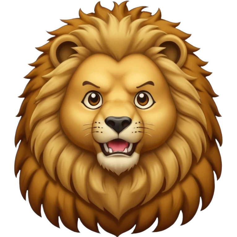 ayı aslan karışımı emoji