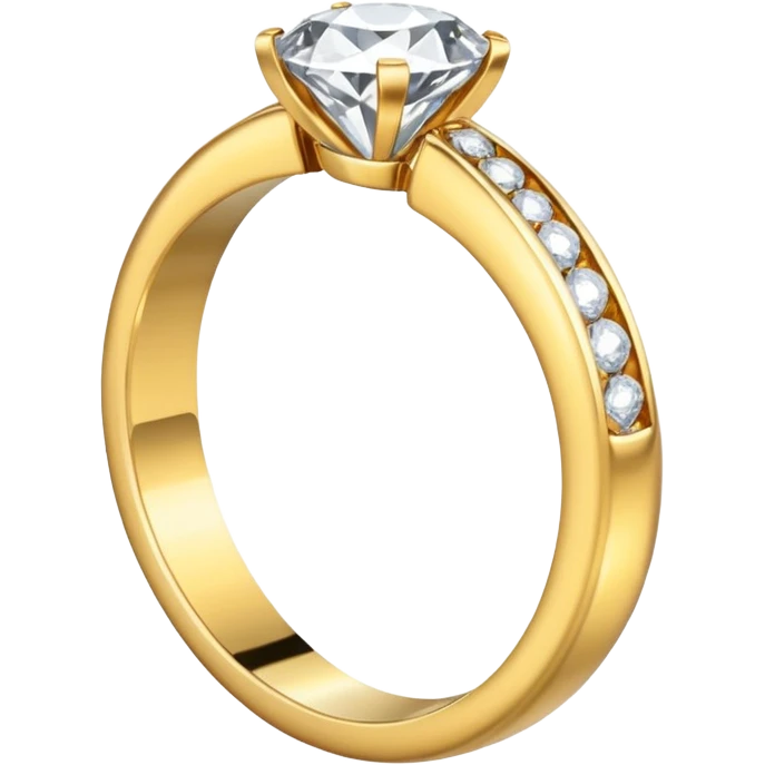 wedding diamond ring emoji