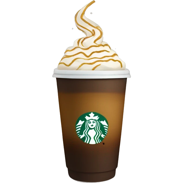 Starbucks coffee new year emoji