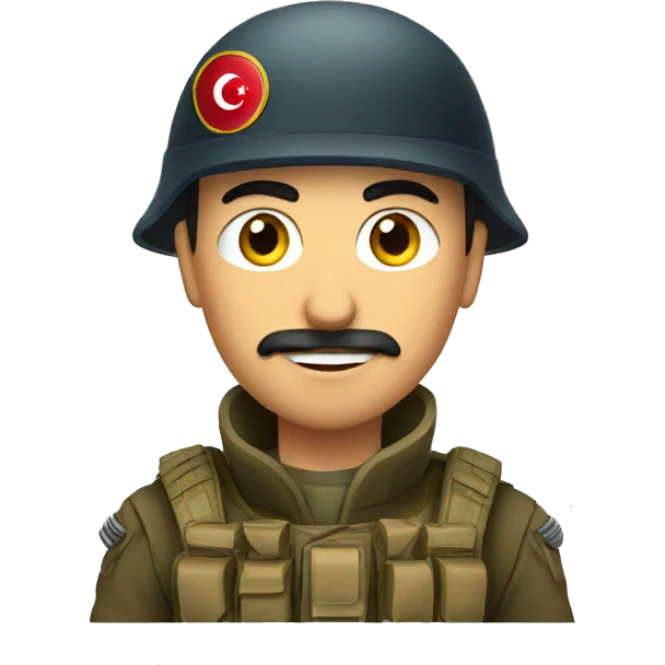Turkısk soldier emoji