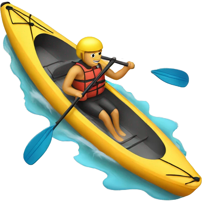 kayaking emoji