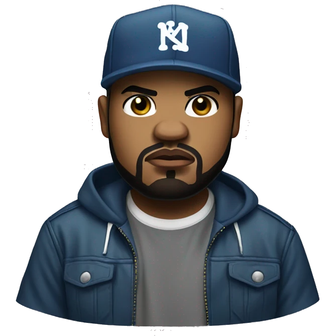 Ice cube rapper emoji