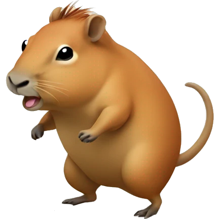 Capivara QUE DANÇA emoji