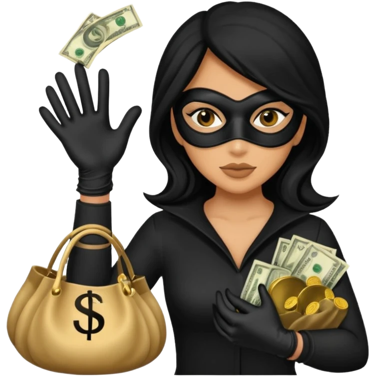 lady thief emoji