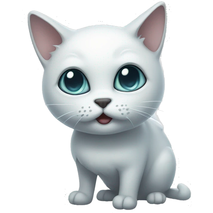 ghost cat emoji
