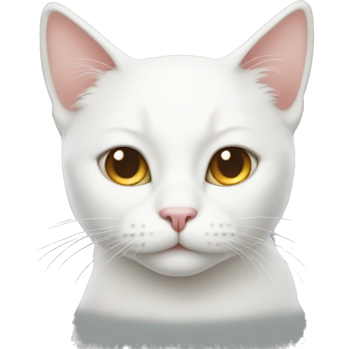 white cat emoji