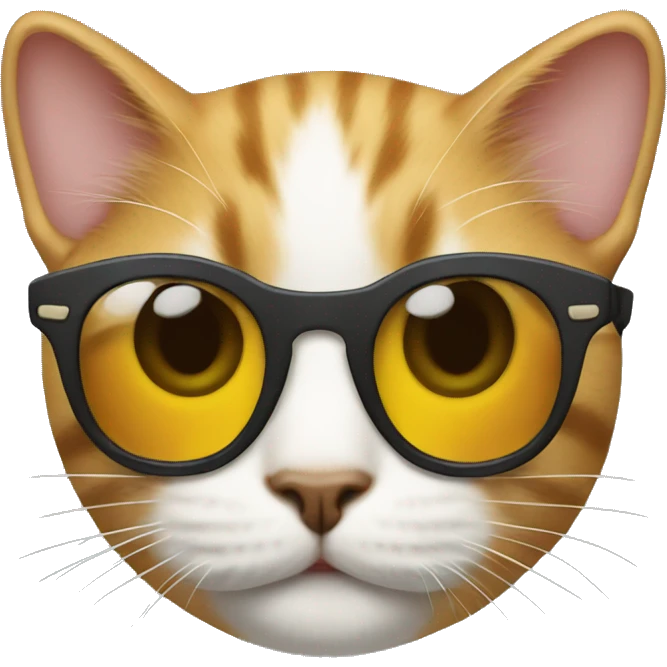 cat wearing sunglass emoji